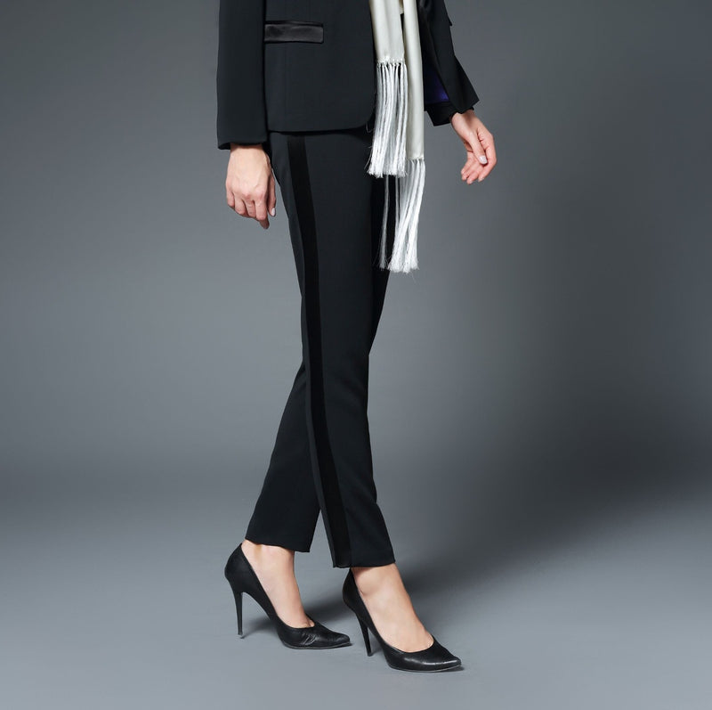 Jessica London Womens Plus Size Stripe Tux Pants  Target